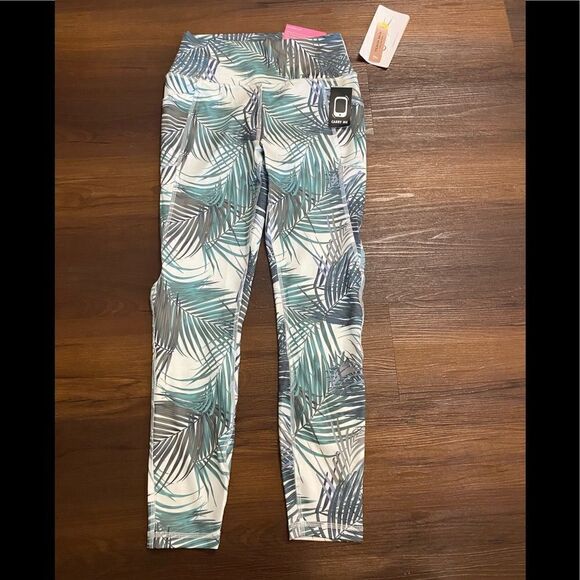 Gottex Studio Rachel Ankle Leggings Leaf Jungle - Picture 4 of 12